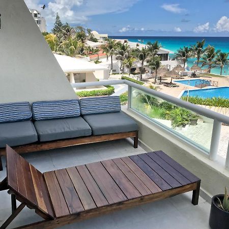 Apartment On The Beach With Terrace Ocean View, Brisas Cancun 01 By Beach & Ocean Apartments Esterno foto