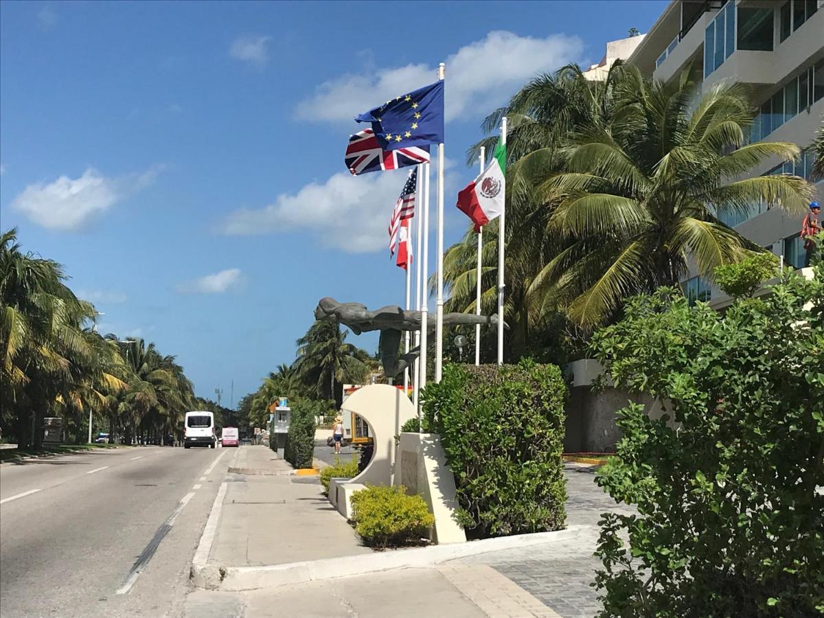 Apartment On The Beach With Terrace Ocean View, Brisas Cancun 01 By Beach & Ocean Apartments Esterno foto