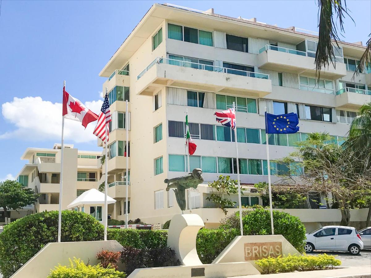 Apartment On The Beach With Terrace Ocean View, Brisas Cancun 01 By Beach & Ocean Apartments Esterno foto