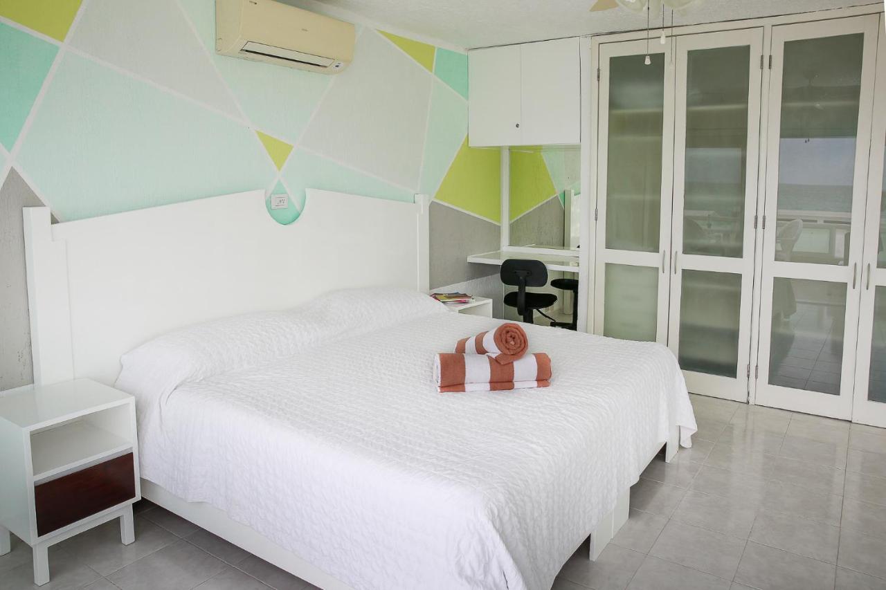 Apartment On The Beach With Terrace Ocean View, Brisas Cancun 01 By Beach & Ocean Apartments Esterno foto