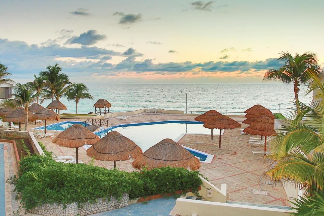 Apartment On The Beach With Terrace Ocean View, Brisas Cancun 01 By Beach & Ocean Apartments Esterno foto