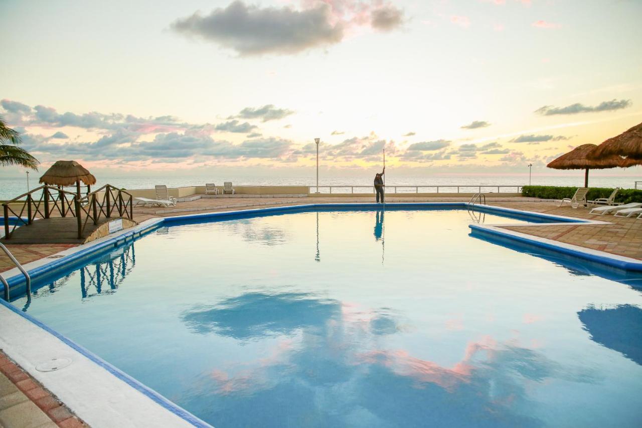 Apartment On The Beach With Terrace Ocean View, Brisas Cancun 01 By Beach & Ocean Apartments Esterno foto